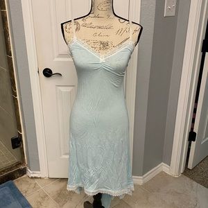 Betsey Johnson Blue Night Gown Dress